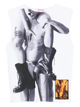 Charles Jeffrey Loverboy: Майка с принтом 