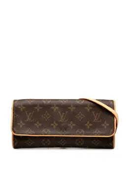 Louis Vuitton Pre-Owned: Коричневая сумка через плечо 
