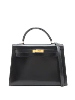 Hermès Pre-Owned: Чёрная сумка 