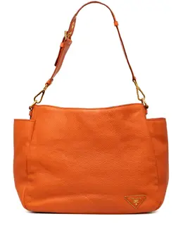 Prada Pre-Owned: Оранжевая сумка 