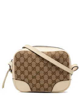 Gucci Pre-Owned: Коричневая сумка через плечо 