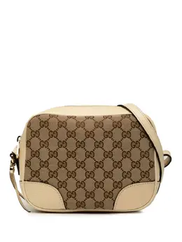 Gucci Pre-Owned: Коричневая сумка через плечо 
