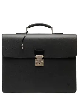 Louis Vuitton Pre-Owned: Чёрный портфель 