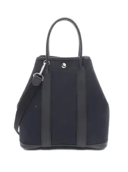 Hermès Pre-Owned: Чёрная сумка-шоппер 