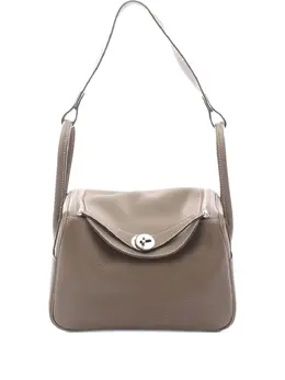 Hermès Pre-Owned: Коричневая сумка-шоппер 