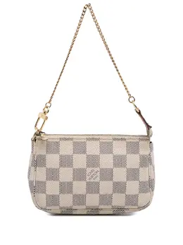 Louis Vuitton Pre-Owned: Белая сумка 