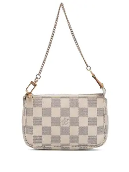 Louis Vuitton Pre-Owned: Белая сумка 