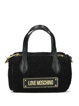 Love Moschino: Чёрная сумка-шоппер 