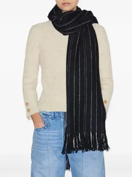 ISABEL MARANT: Чёрный шарф 