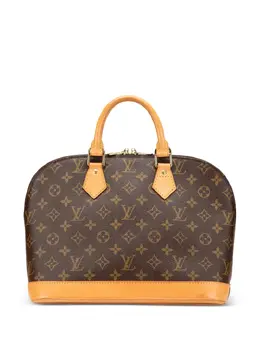 Louis Vuitton Pre-Owned: Коричневая сумка 