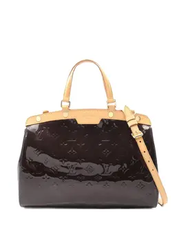 Louis Vuitton Pre-Owned: Тёмная сумка-шоппер 