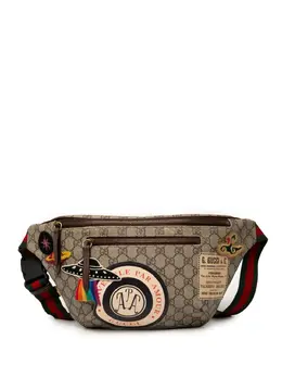Gucci Pre-Owned: Коричневая поясная сумка 