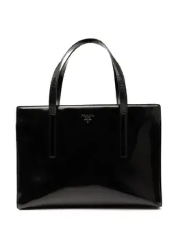 Prada Pre-Owned: Чёрная сумка-шоппер 
