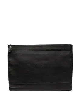 Balenciaga Pre-Owned: Синий клатч 