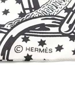 Hermès Pre-Owned: Белый шарф 