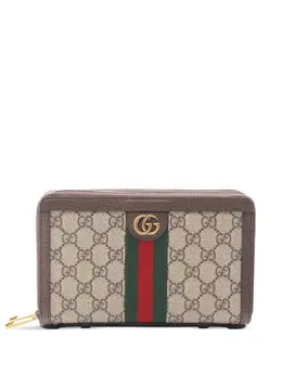 Gucci Pre-Owned: Коричневый кошелёк 