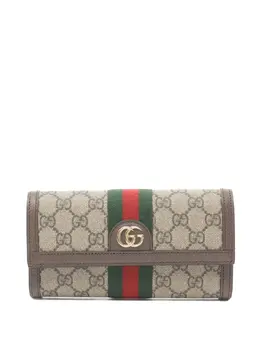Gucci Pre-Owned: Коричневый кошелёк 