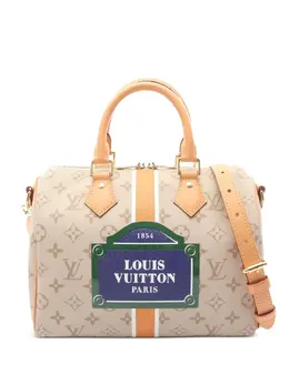 Louis Vuitton Pre-Owned: Бежевая сумка-шоппер 