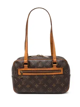 Louis Vuitton Pre-Owned: Коричневая сумка 