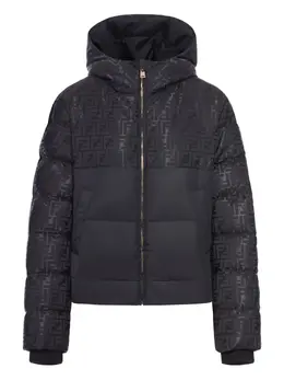 FENDI: Куртка  FF с капюшоном