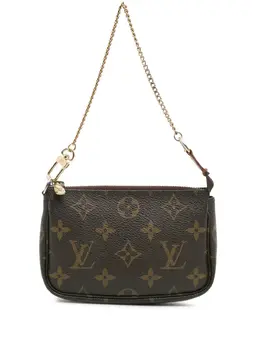 Louis Vuitton Pre-Owned: Коричневая сумка 