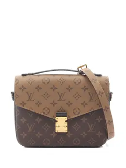 Louis Vuitton Pre-Owned: Коричневая сумка-шоппер 