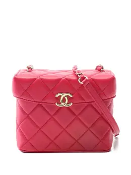 CHANEL Pre-Owned: Розовая сумка 