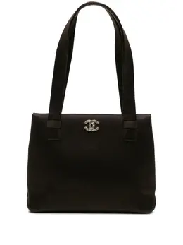 CHANEL Pre-Owned: Коричневая сумка 