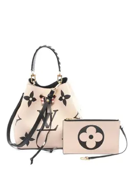 Louis Vuitton Pre-Owned: Бежевая сумка-шоппер 