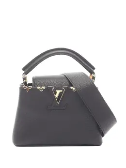 Louis Vuitton Pre-Owned: Чёрная сумка-шоппер 