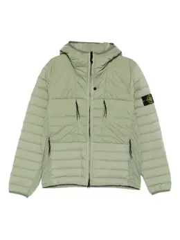 Stone Island: Зелёная куртка 