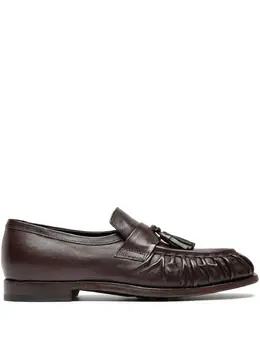 Officine Creative: Коричневые лоферы 