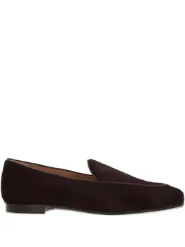 Aquazzura: Коричневые лоферы 