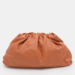 Bottega Veneta: Коричневая косметичка  Pouch