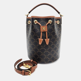 Celine: Коричневая сумка 