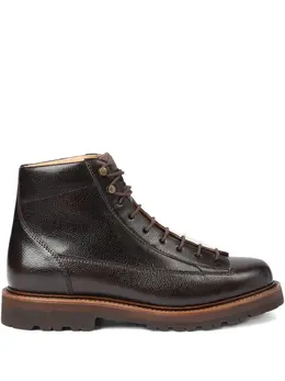 Brunello Cucinelli: Тёмные ботинки 