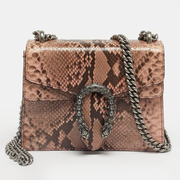 Gucci: Розовая сумка  Dionysus