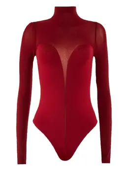 Wolford: Прозрачный боди 