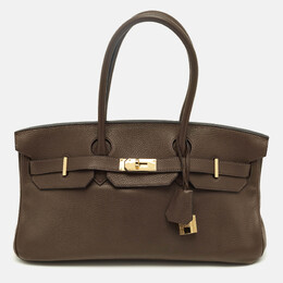 Hermes: Коричневая сумка  Birkin
