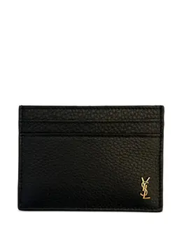 Saint Laurent: Чёрный картхолдер 