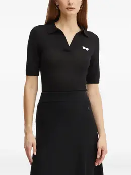 Karl Lagerfeld: Чёрное поло 