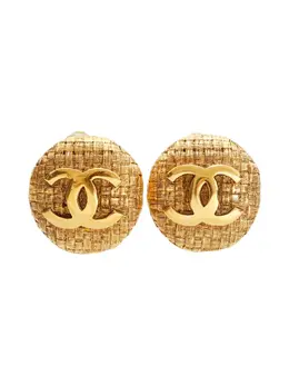 CHANEL Pre-Owned: Серьги 