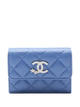 CHANEL Pre-Owned: Голубой кошелёк 