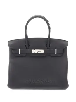 Hermès Pre-Owned: Чёрная сумка 