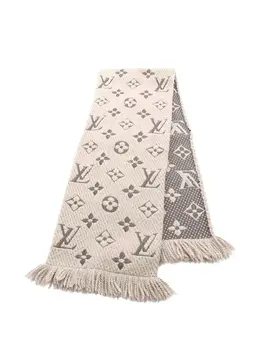 Louis Vuitton Pre-Owned: Бежевый шарф 
