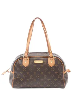 Louis Vuitton Pre-Owned: Коричневая сумка 