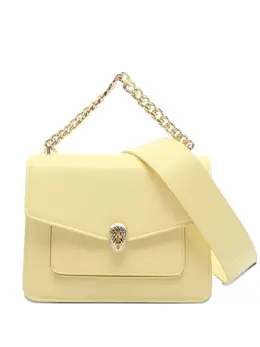 Bvlgari Pre-Owned: Светлая сумка 
