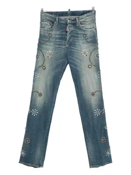 DSQUARED2: Голубые джинсы 