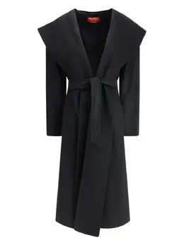 Max Mara: Пальто с капюшоном 