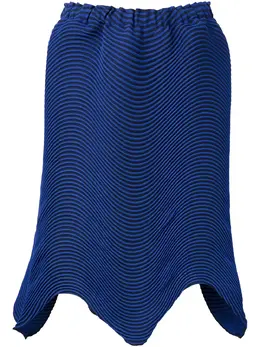 Issey Miyake: Голубая юбка 